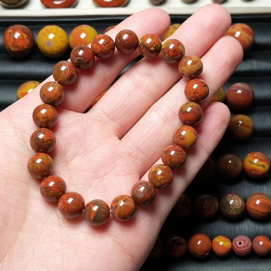 玛瑙/玉髓未镶嵌战国红玛瑙