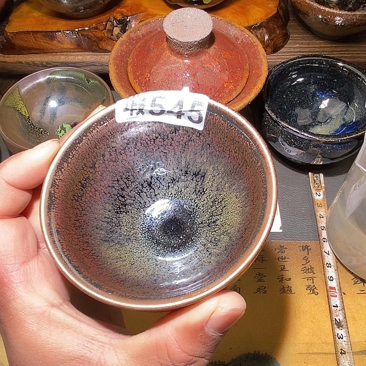 茶盏微瑕建盏主人杯子