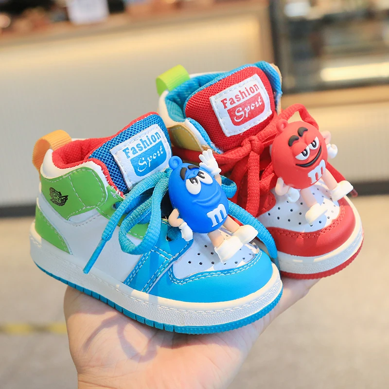 宝宝鞋子小童M豆鸳鸯鞋休闲男女软底板鞋春季2婴幼儿学步鞋1-3岁6