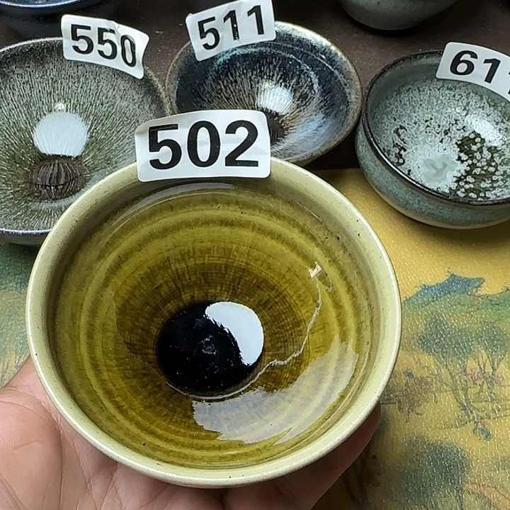 茶盏龙窑柴烧全手工制作主人杯