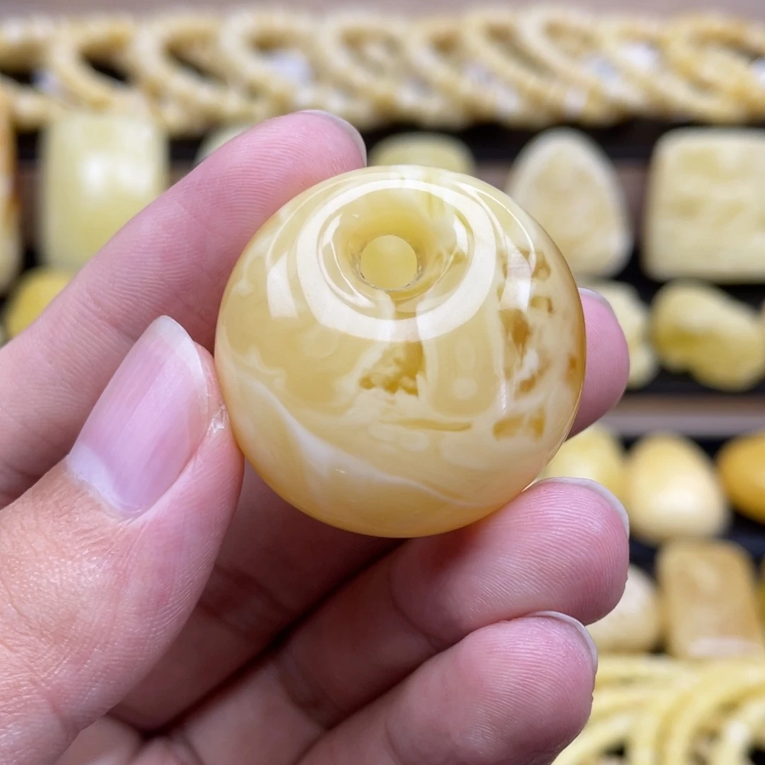琥珀未镶嵌裸石琥珀蜜蜡