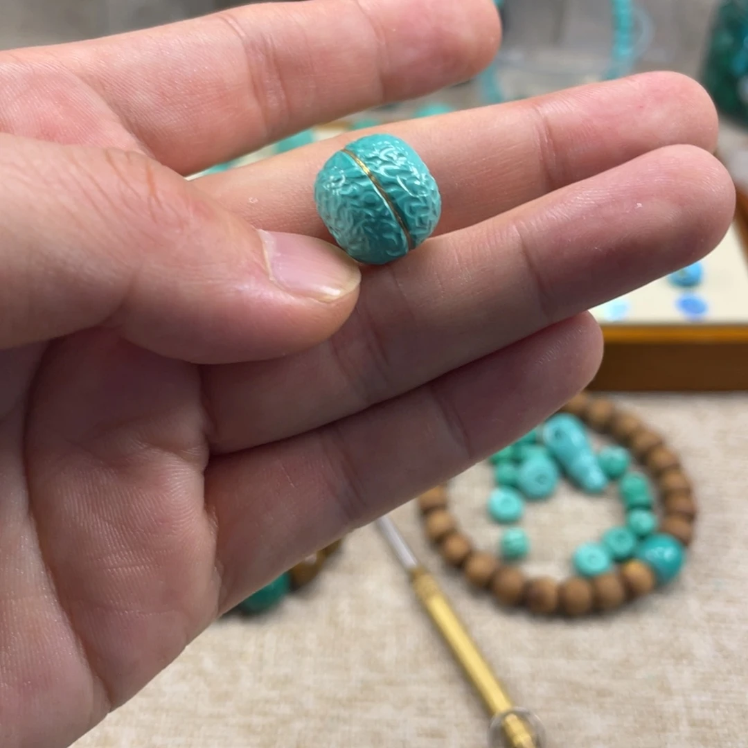 原生态湖北矿小配饰，直径14