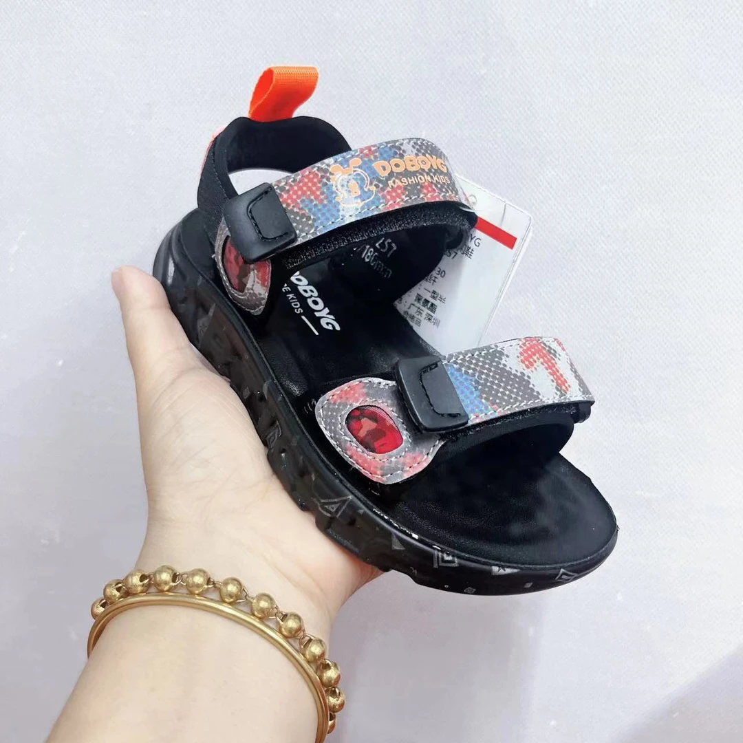 男女宝中大童夏季新款沙滩凉鞋休闲凉鞋7257（巴家）