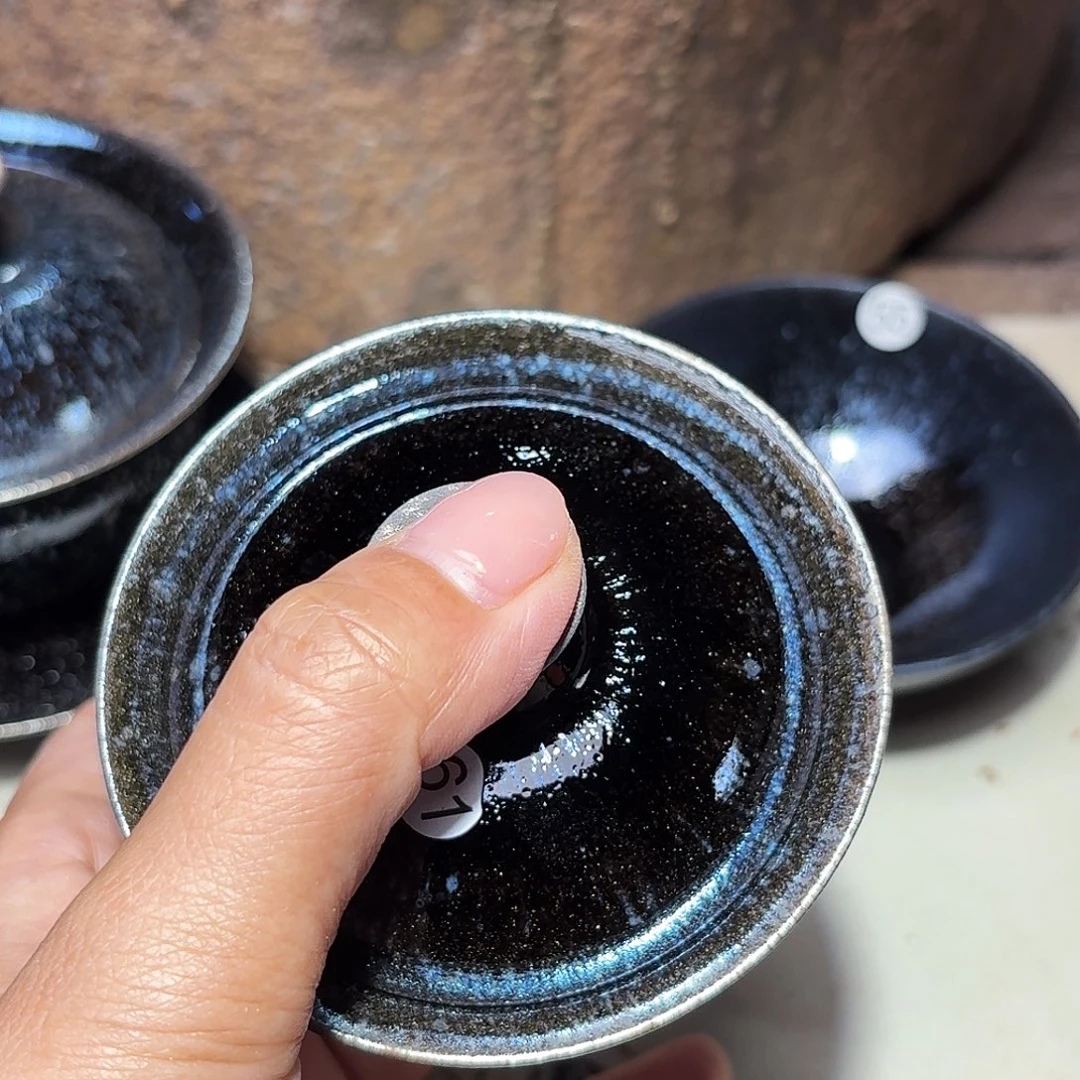 茶盏义兴龙窑建盏61微瑕