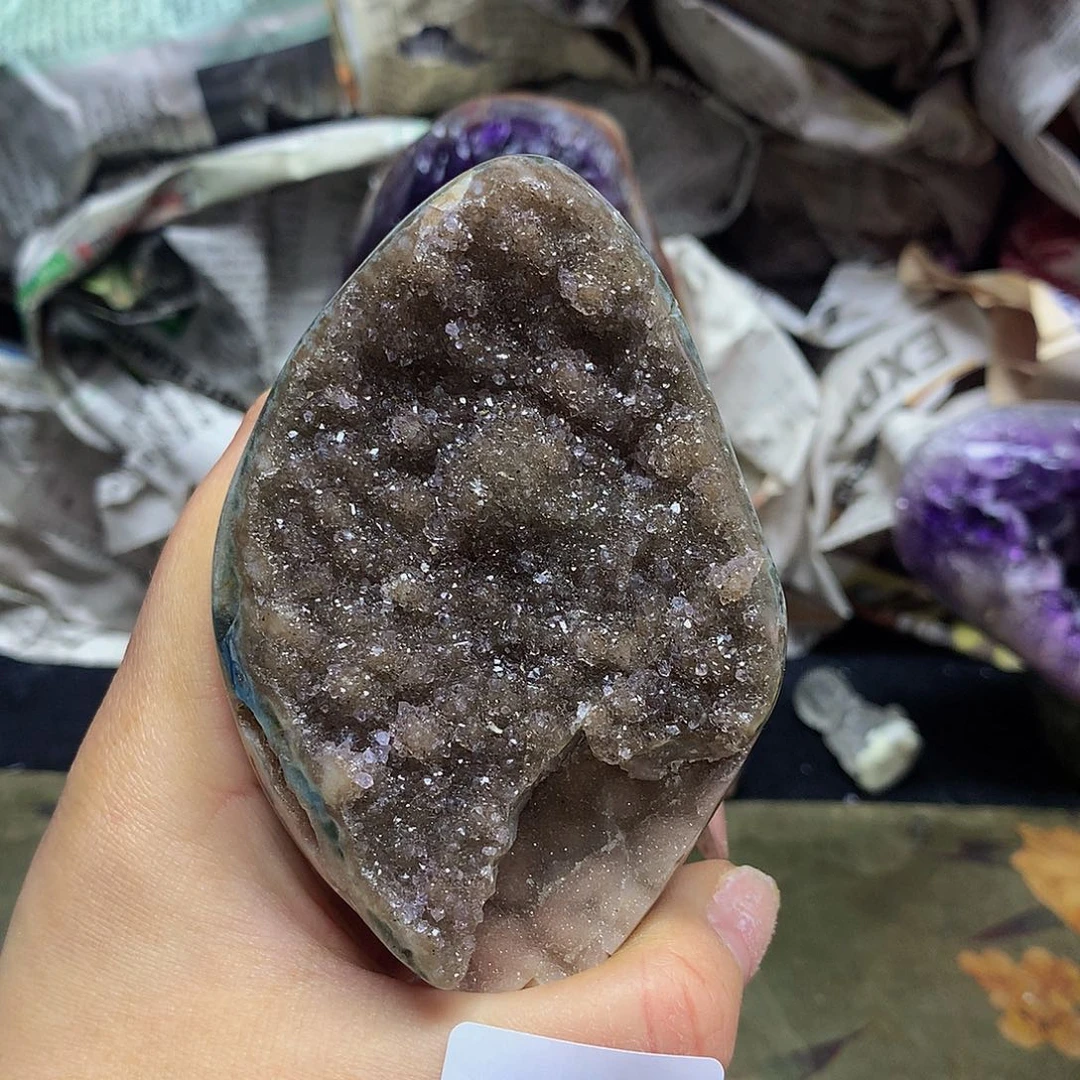 紫晶大型摆件（非配饰）未镶嵌
