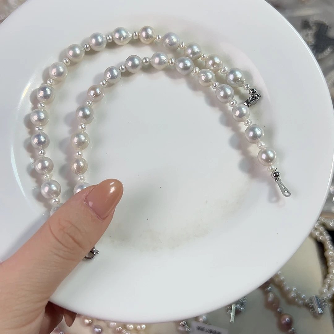 淡水珍珠未镶嵌设计款珠宝首饰