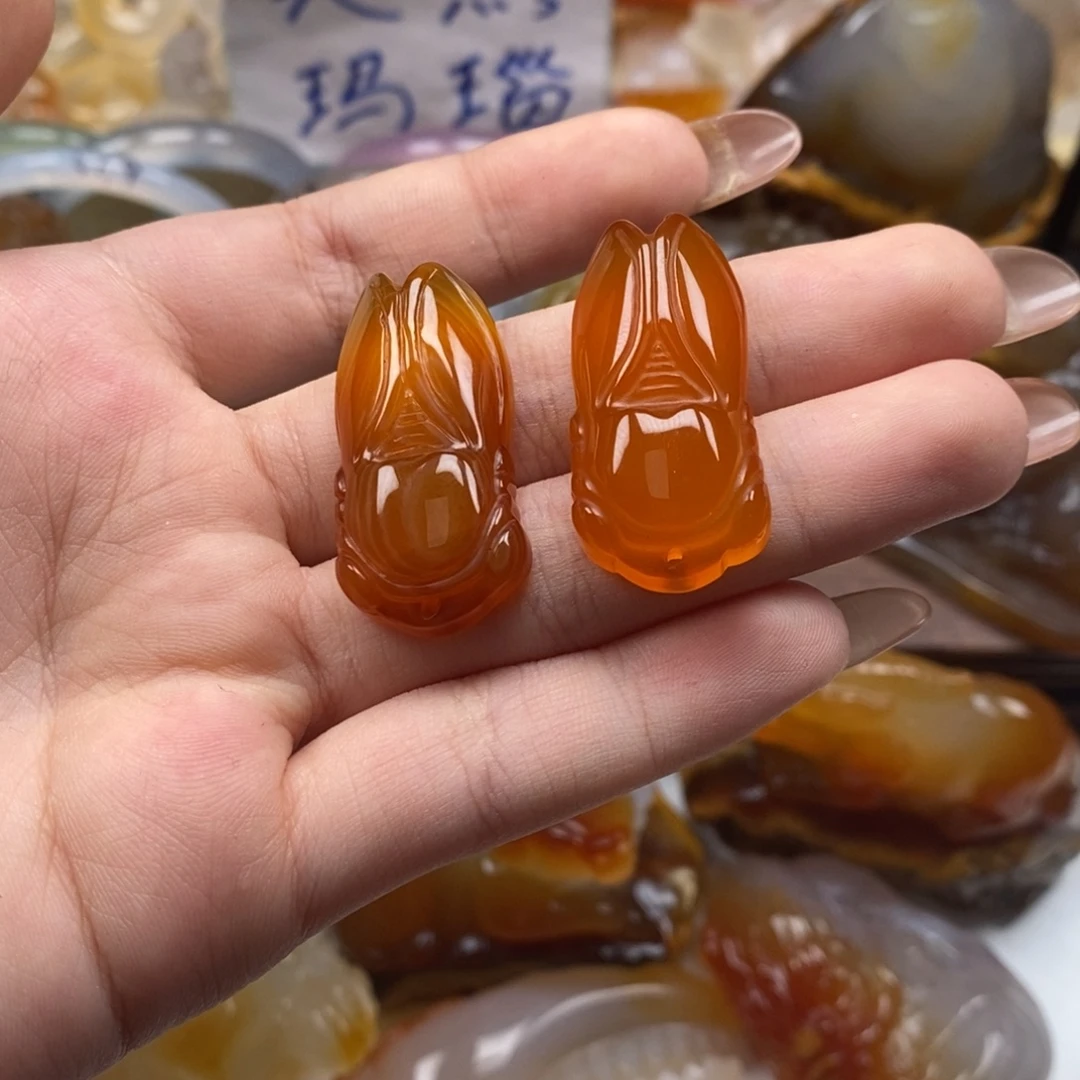 玛瑙/玉髓未镶嵌颈饰