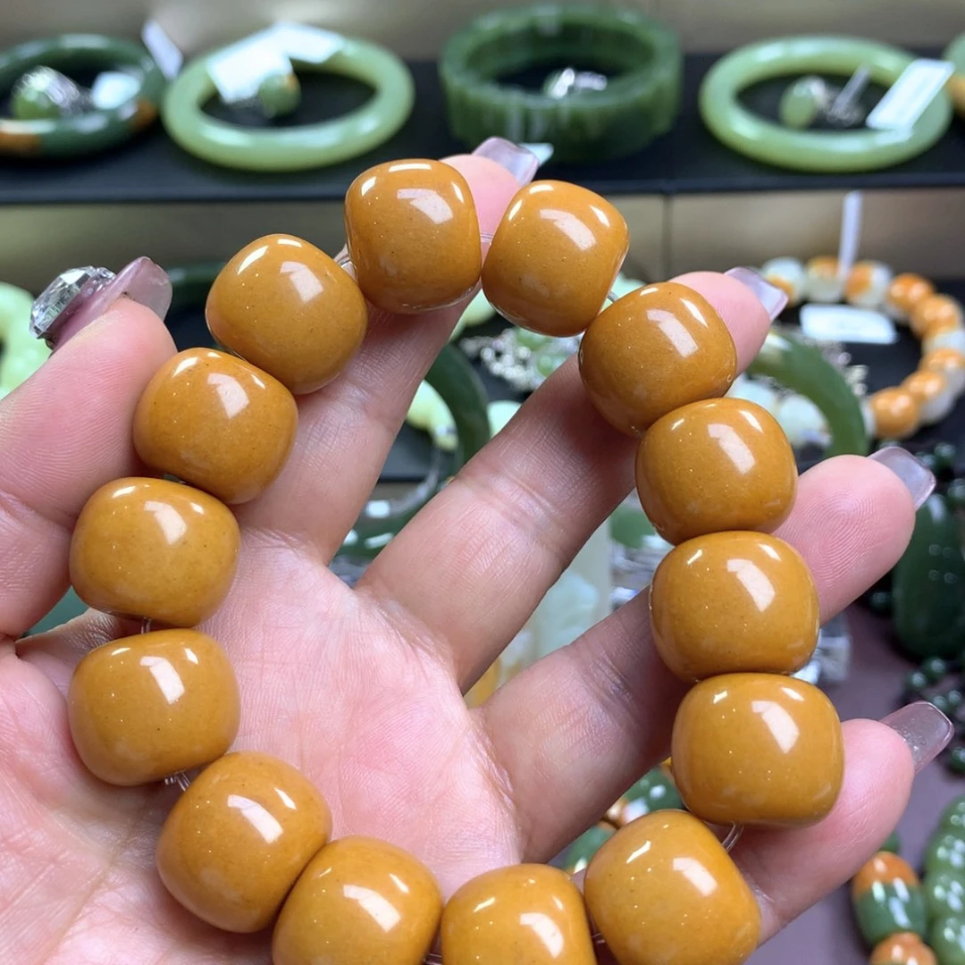 手串未镶嵌透闪石质玉