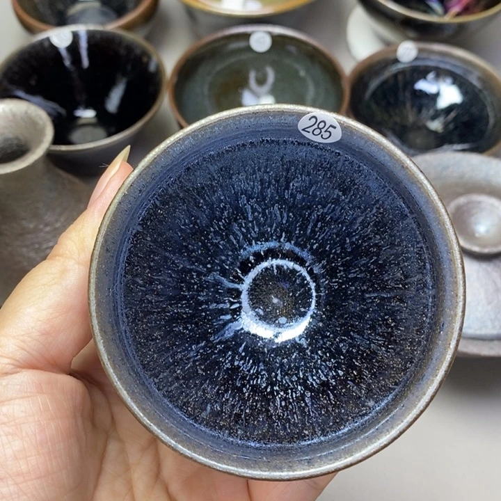 茶盏建窑建盏主人杯