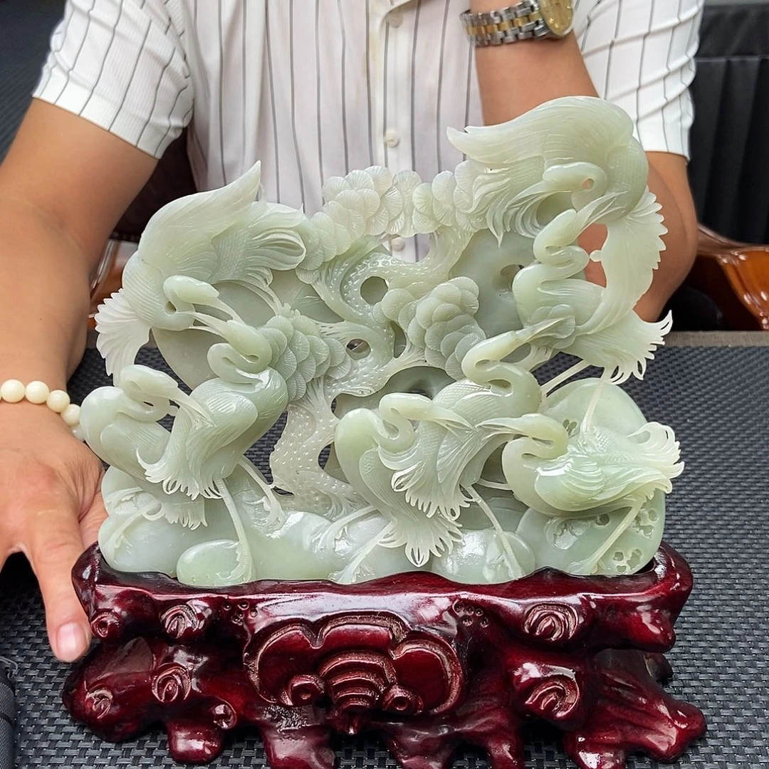 未镶嵌和田玉摆件拍一发一