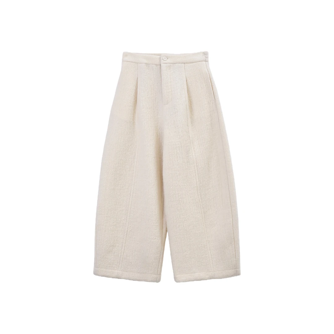 【岚岚专属】秋冬款澳大利亚羊毛镰刀裤 1213256