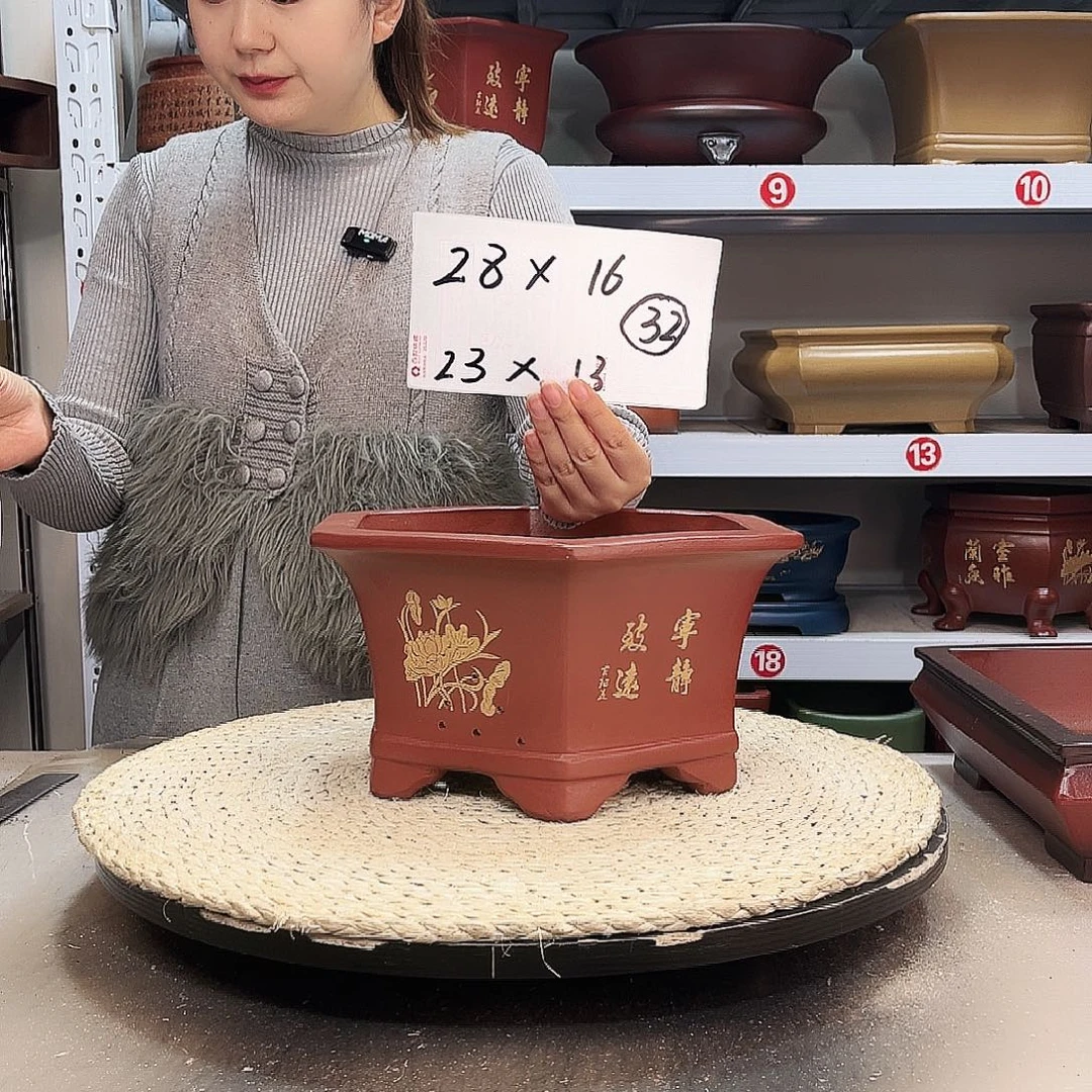红泥花盆紫砂花盆