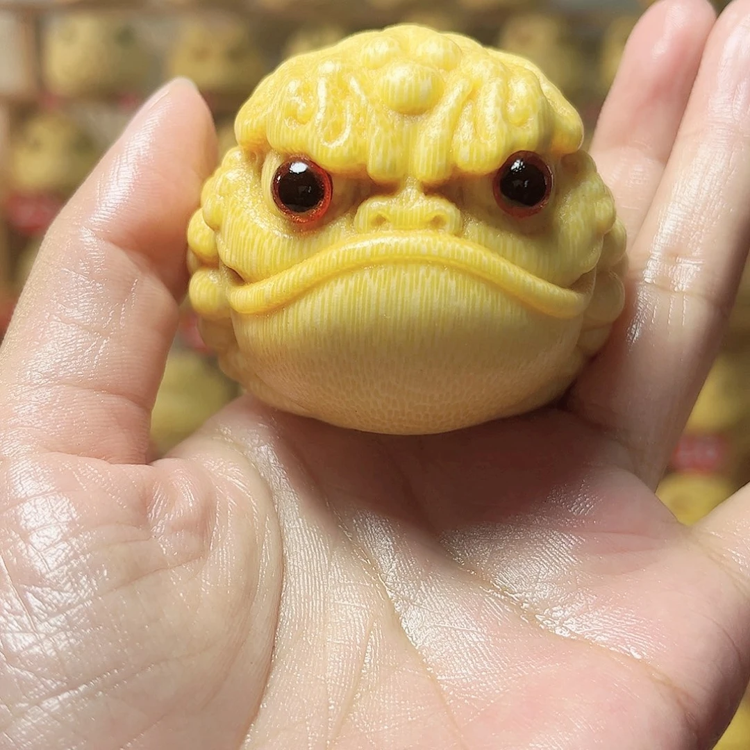 竹给***年醒狮恶霸金蟾带油