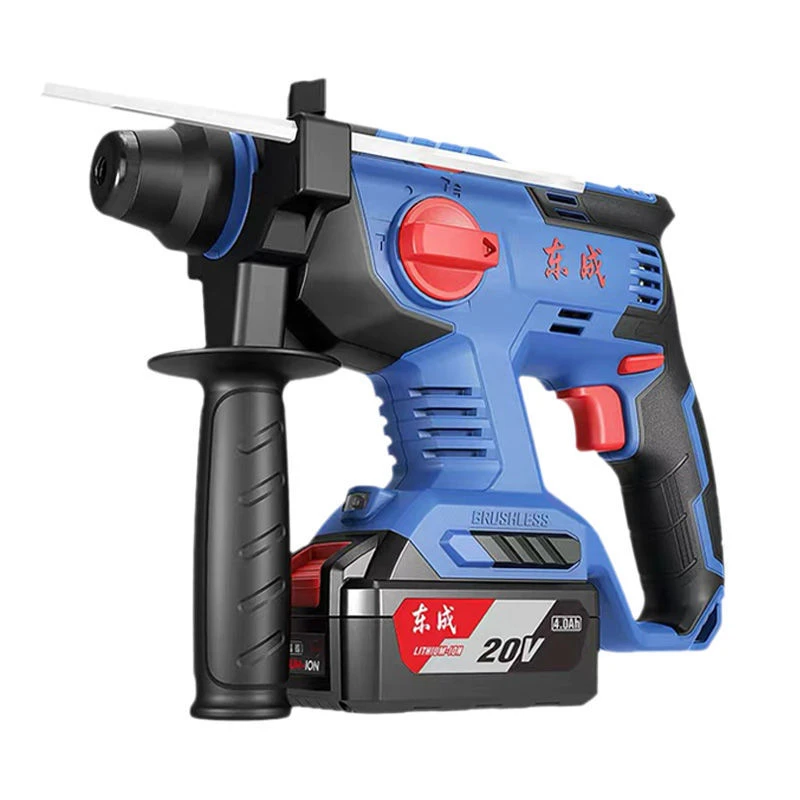 东成充电电锤冲击钻无刷锂电电锤电镐多功能工业级东城充电电锤