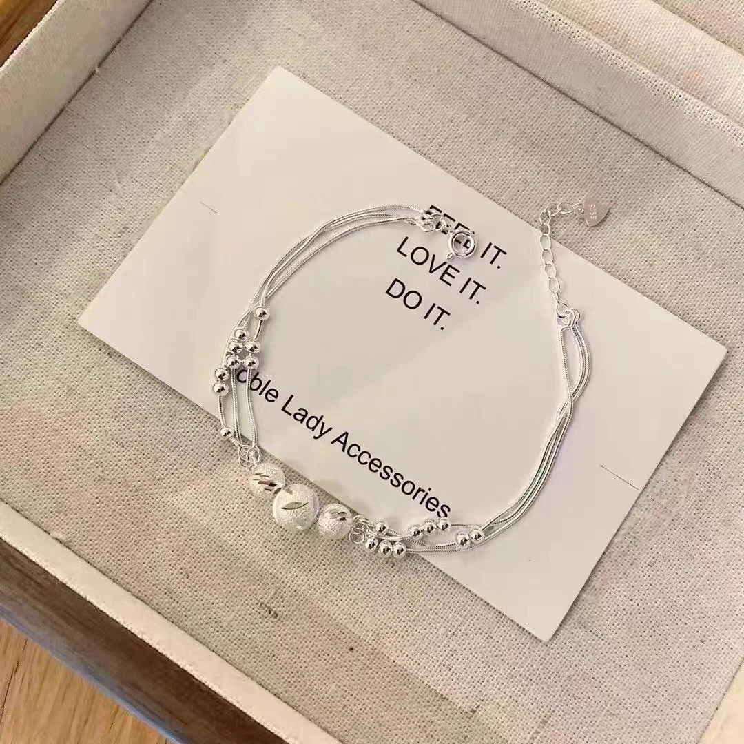 【楠姐专享】转运珠银手链2025新爆款轻奢小众送礼高级