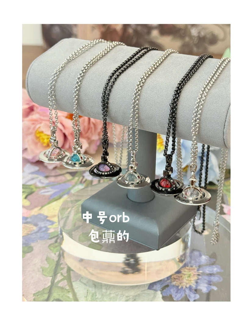 黄铜项链 【中号orb项链】完全正确版 经典款orb土星项链网红ins款
