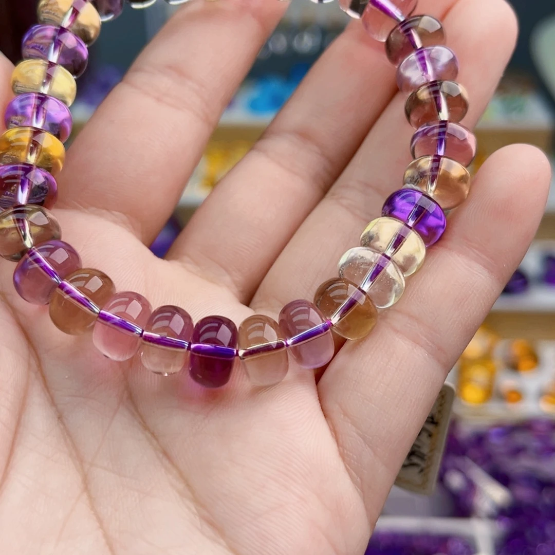 水晶手串未镶嵌天然保真