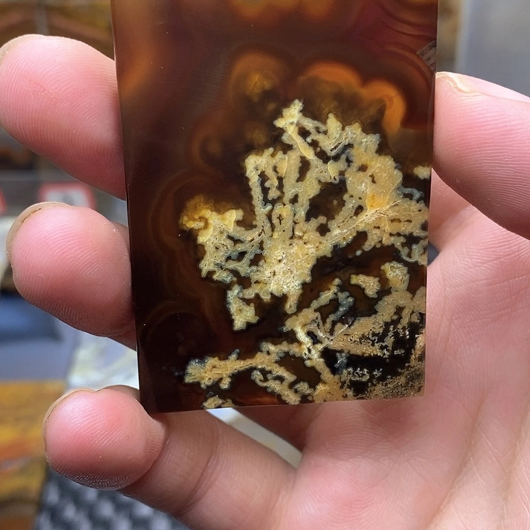 妖***玖未镶嵌玛瑙/玉髓珠宝半成品
