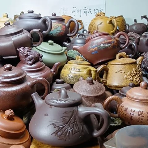 茶壶段泥宜兴原矿底槽清手工300cc紫砂壶