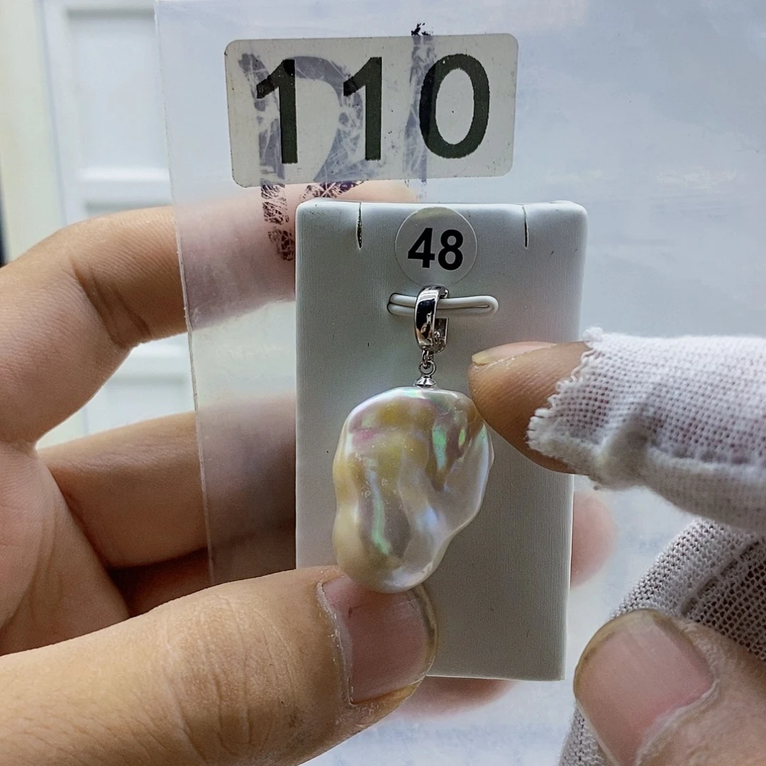 颈饰合金淡水珍珠