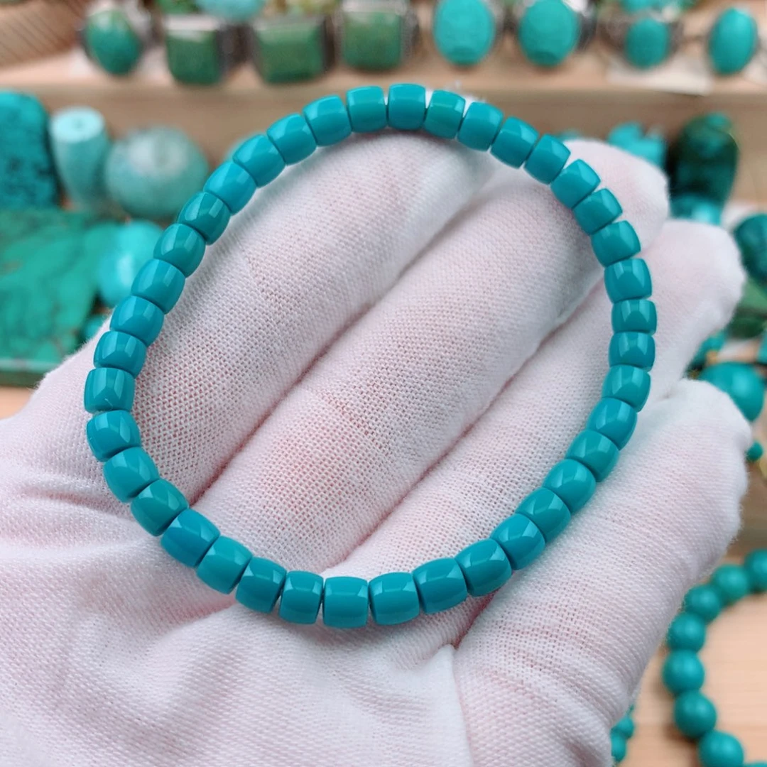 未镶嵌绿松石颈饰5mm