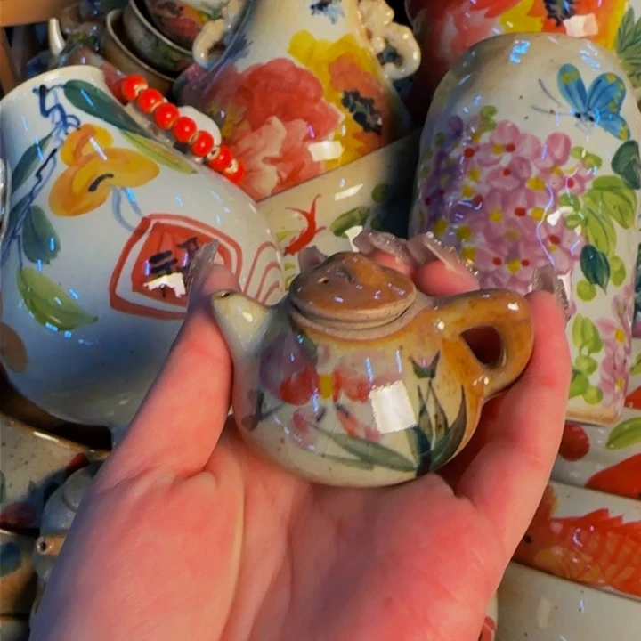 瓷片景德镇手工陶瓷放漏