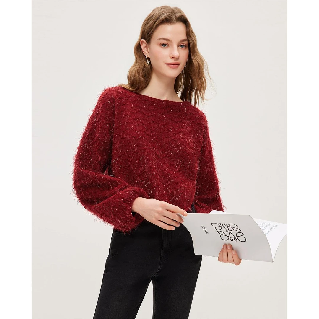 2024冬春新款法式成熟女人味时尚小众设计通勤百搭上衣