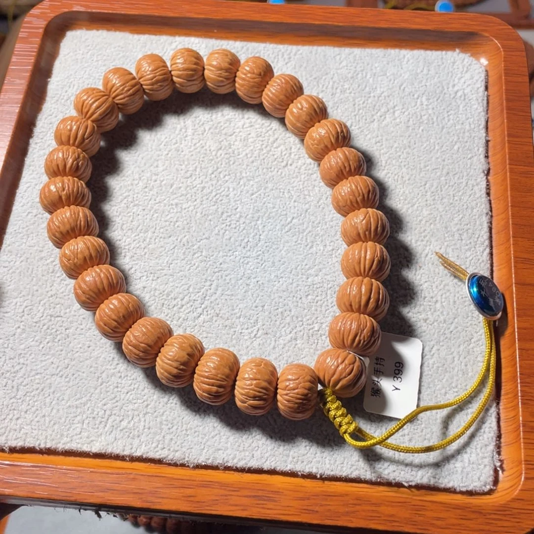 金刚菩提吊坠精品猴头手持15+