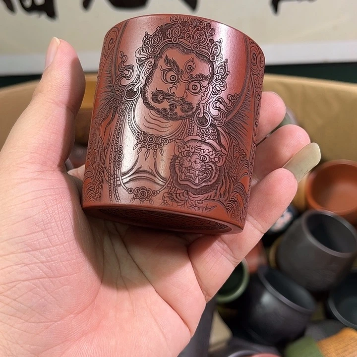 茶杯紫砂全手工紫砂主人杯