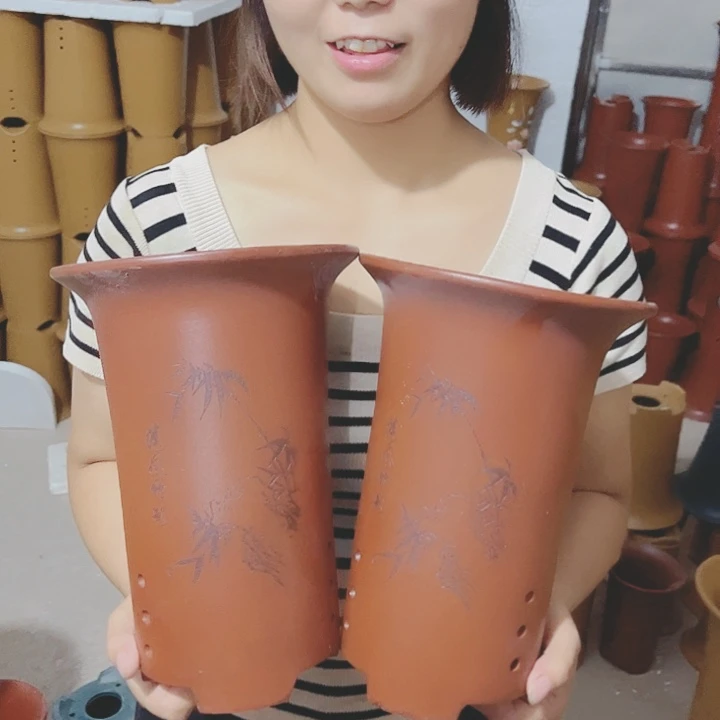 宜兴紫砂精品花盆