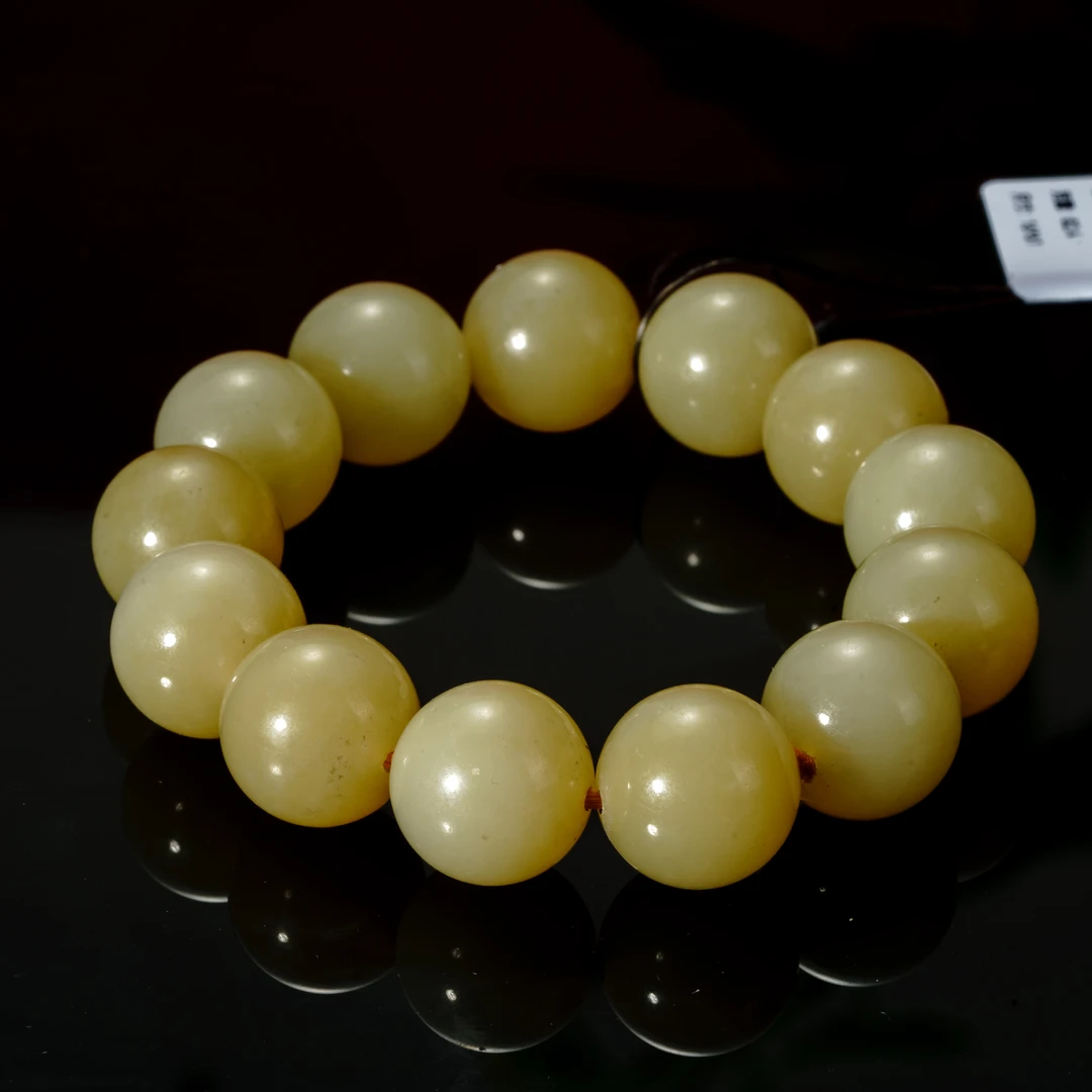 Lot12 和田玉手链82.4g/十竹斋拍卖1690628