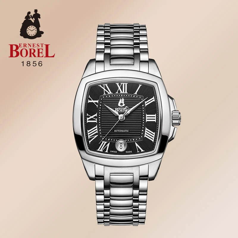 瑞士Ernest Borel依波路传奇系列钢带款高档腕表