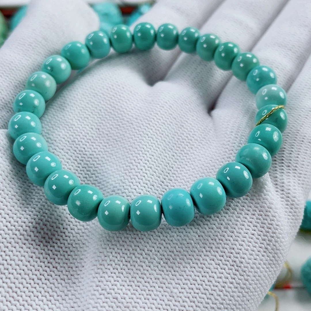 绿松石未镶嵌车挂