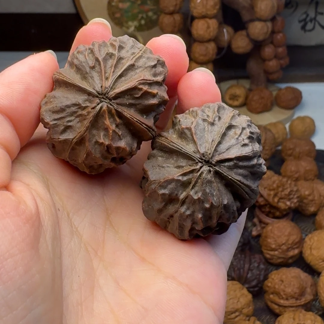 文玩核桃把件紫金甲壳虫38.2 天然地闷