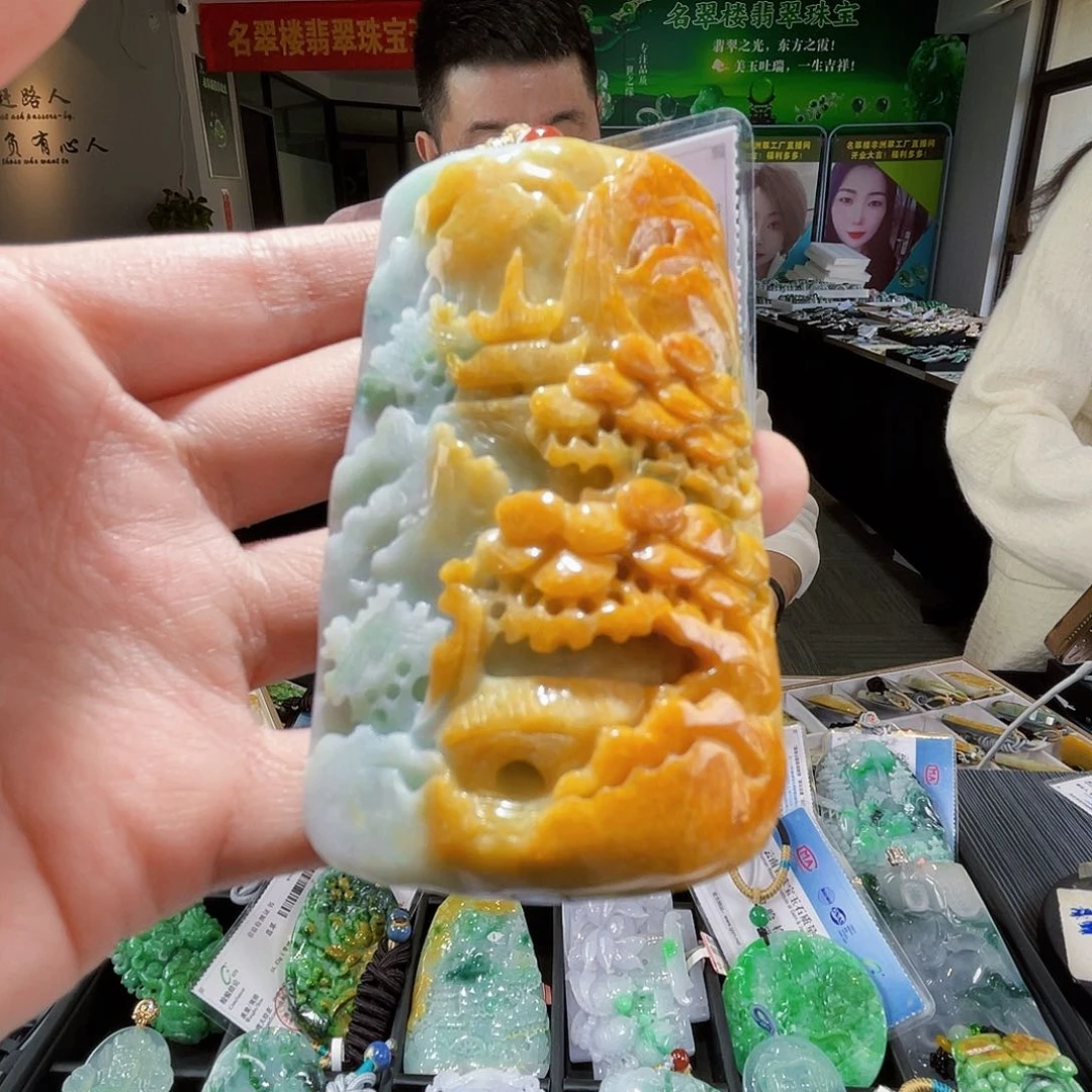 颈饰未镶嵌翡翠翡翠