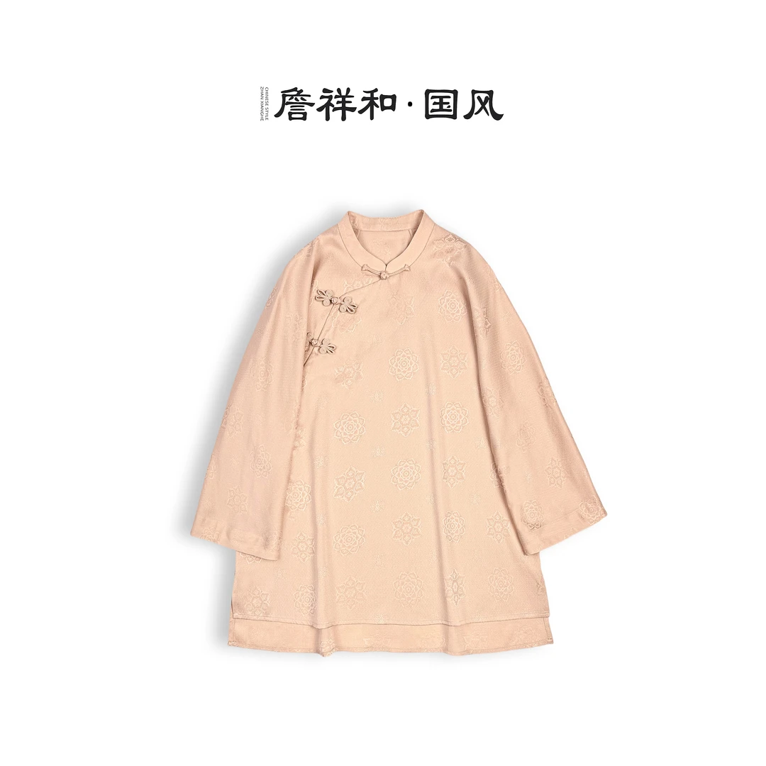 『青韵』詹祥和·复古新中式桑蚕丝手工高定日常时尚上衣