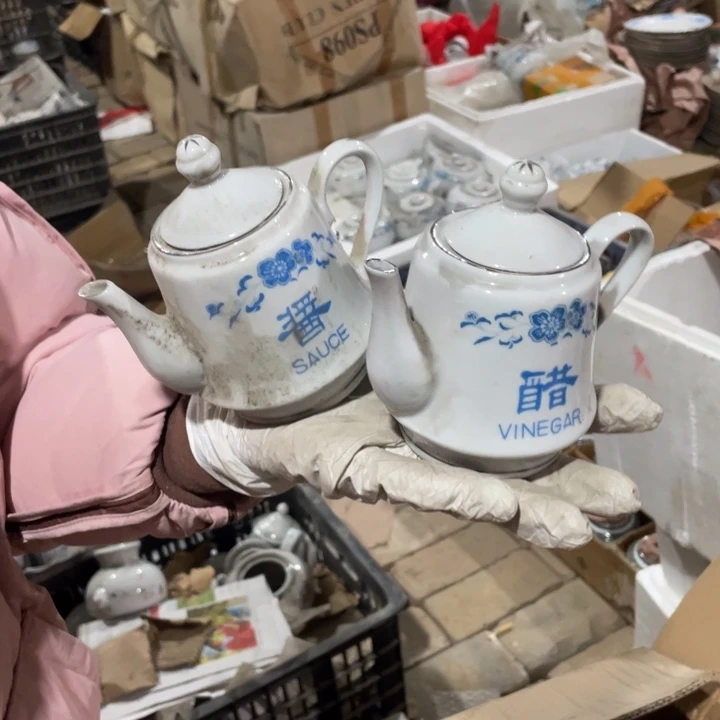 摆件陶盘子碗都便宜啊