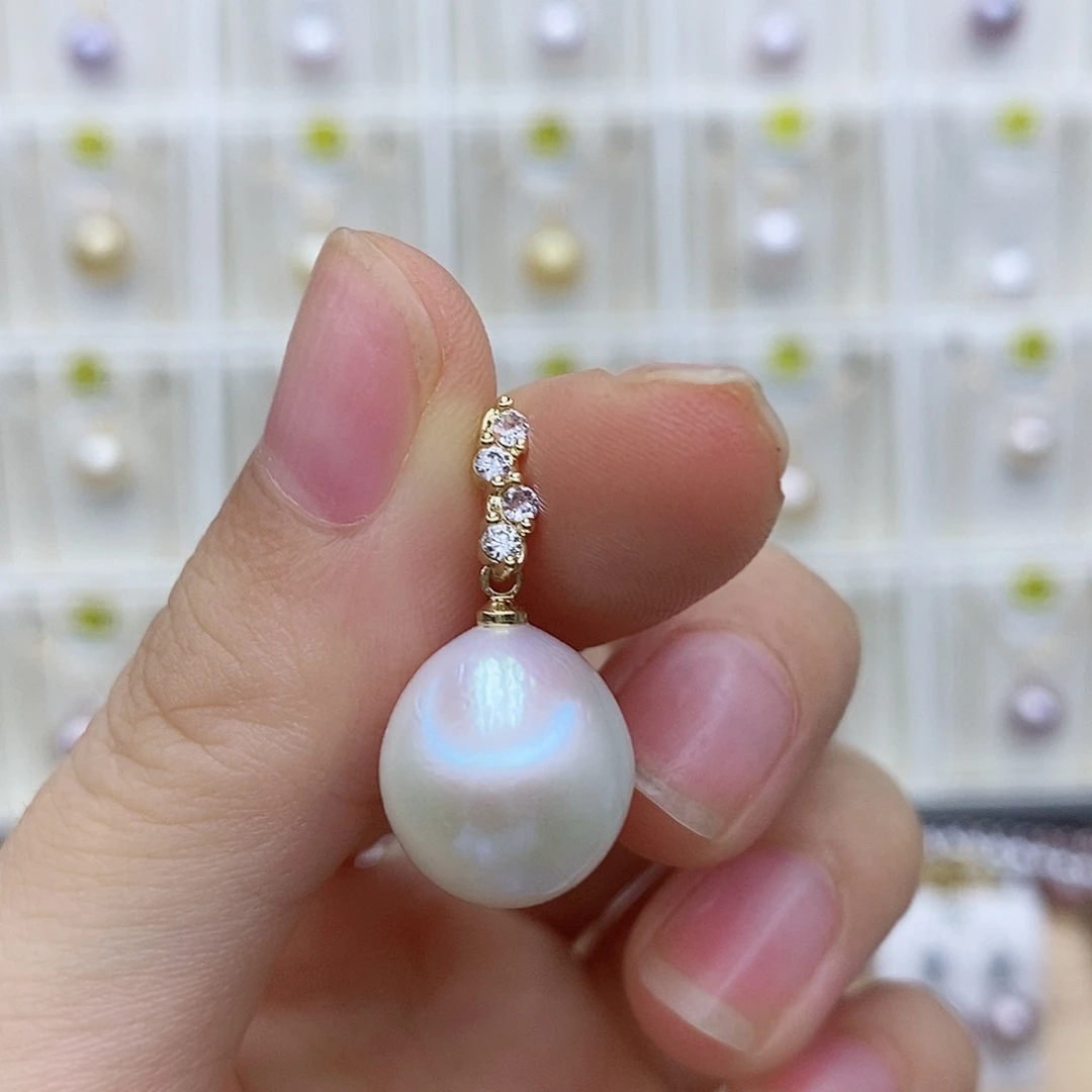 颈饰淡水珍珠合金