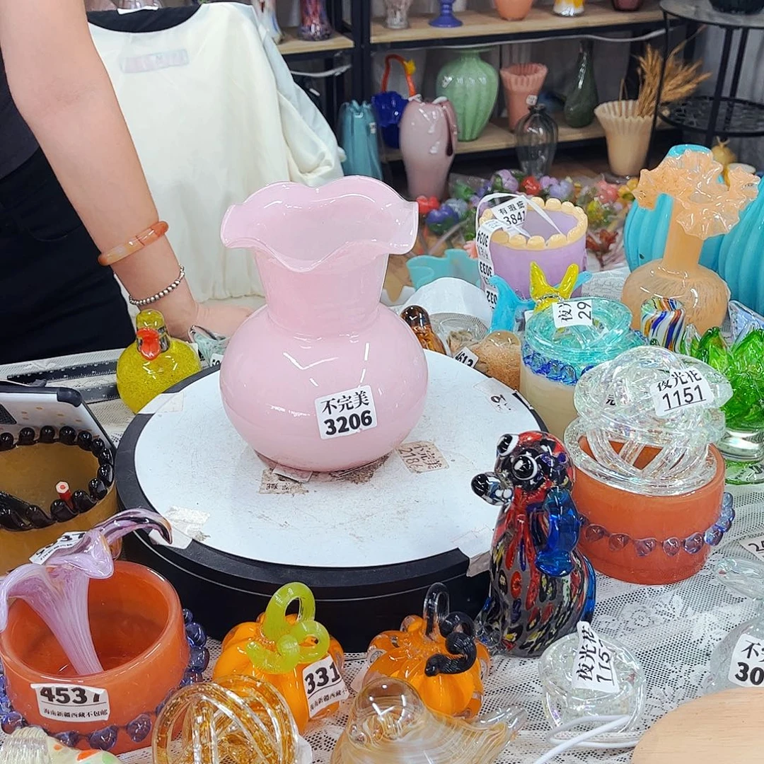 3206 家悦琉璃工艺品不完美