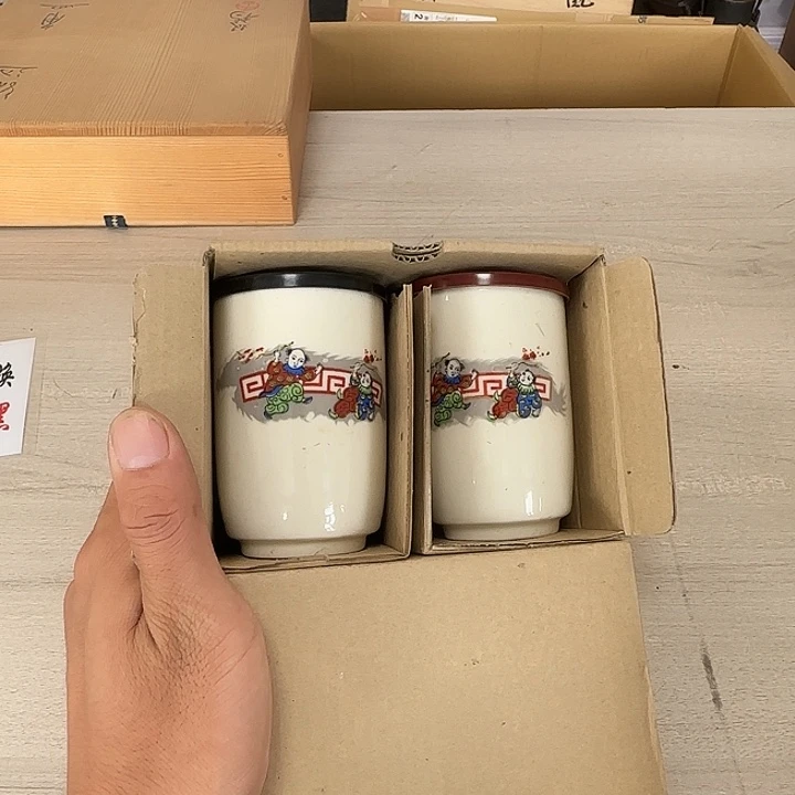 瓷片茶道具工艺品