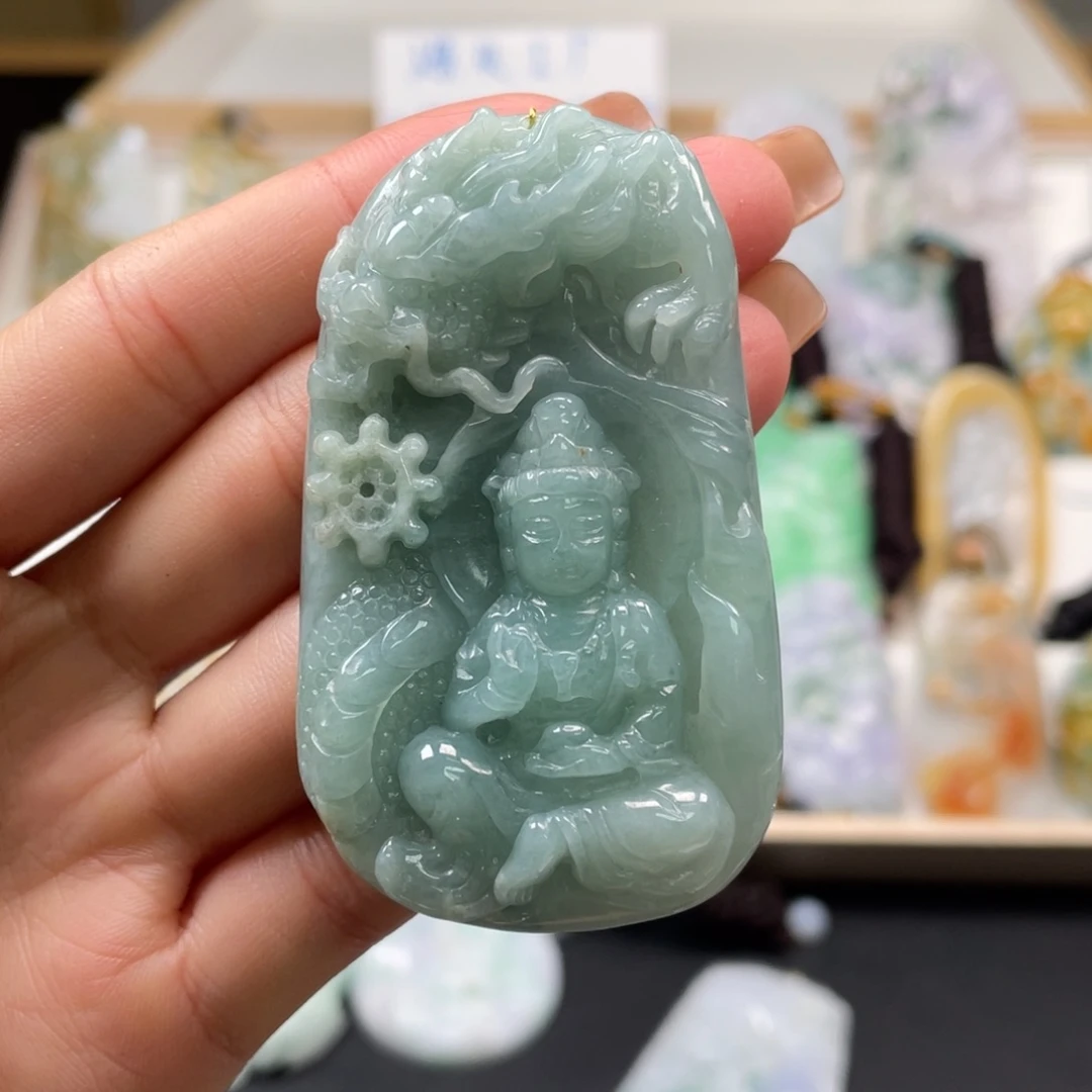 翡翠吊坠(不含链)未镶嵌
