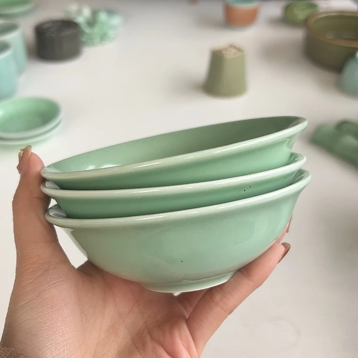 小米茶器龙泉青瓷