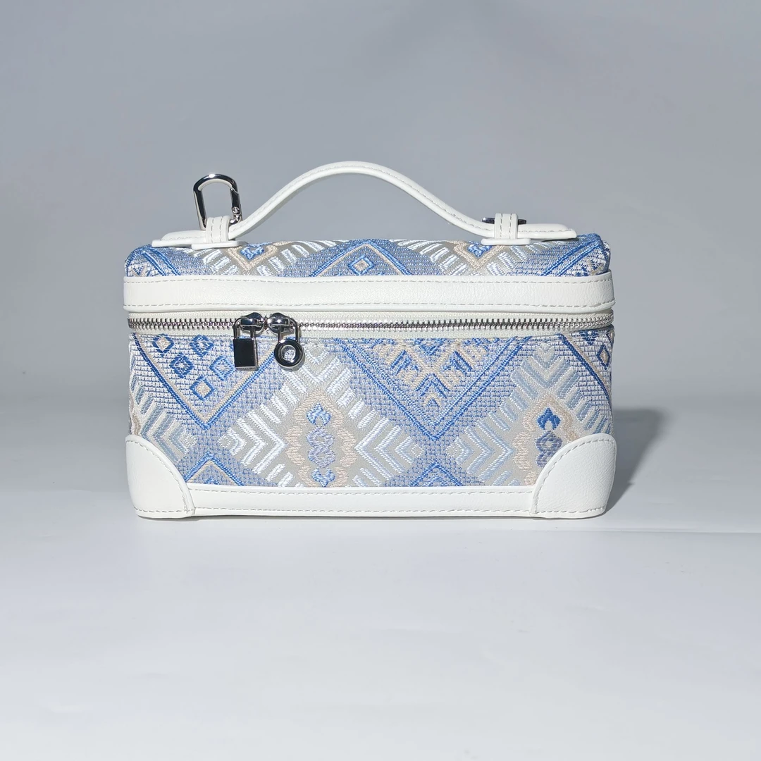 【广西非遗壮锦】小饭盒包斜跨手提时尚百搭小众高级