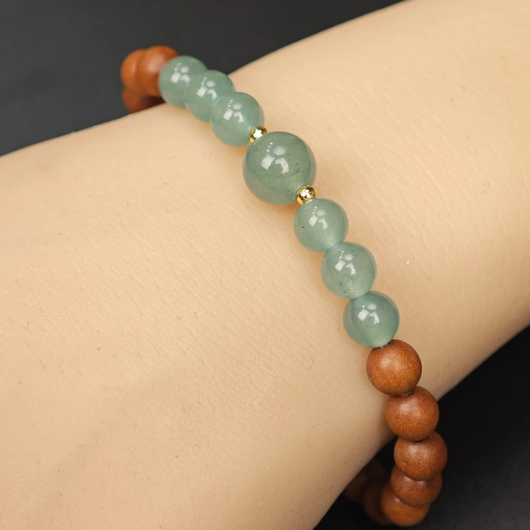 6mm+偏区老山檀单圈手串 SJ283