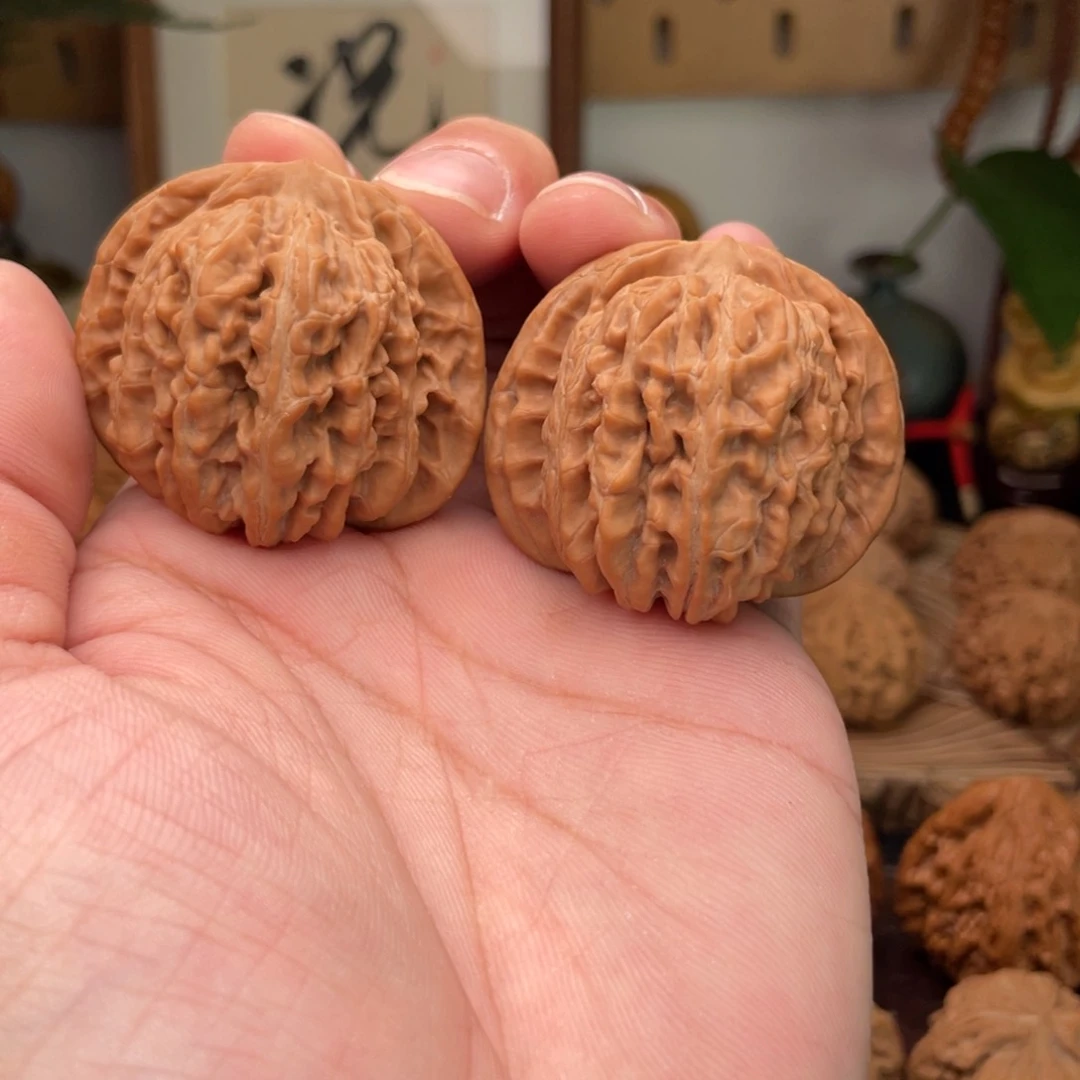 文玩核桃把件四座楼43