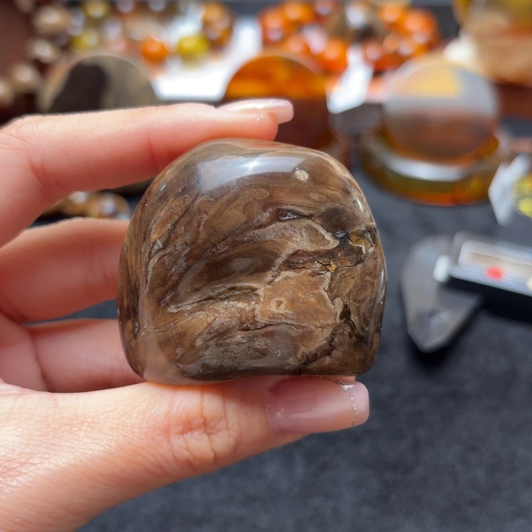 定制琥珀油根蜡溶洞随形