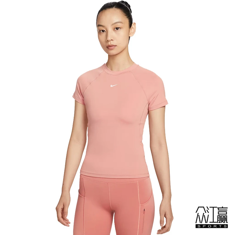 【流光风】Nike耐克女子BASELAYER运动休闲短袖T恤FV7843-685