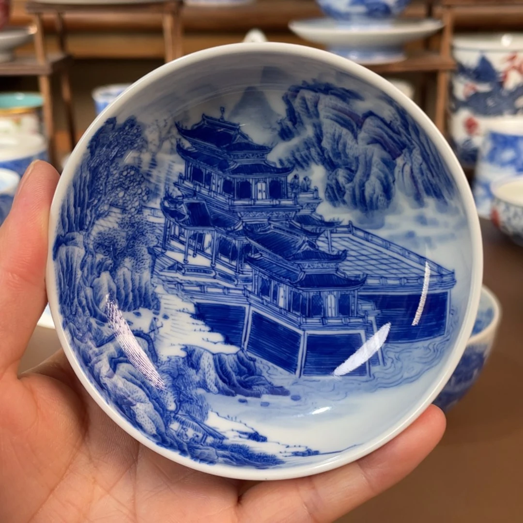 景德镇陶瓷手工手绘