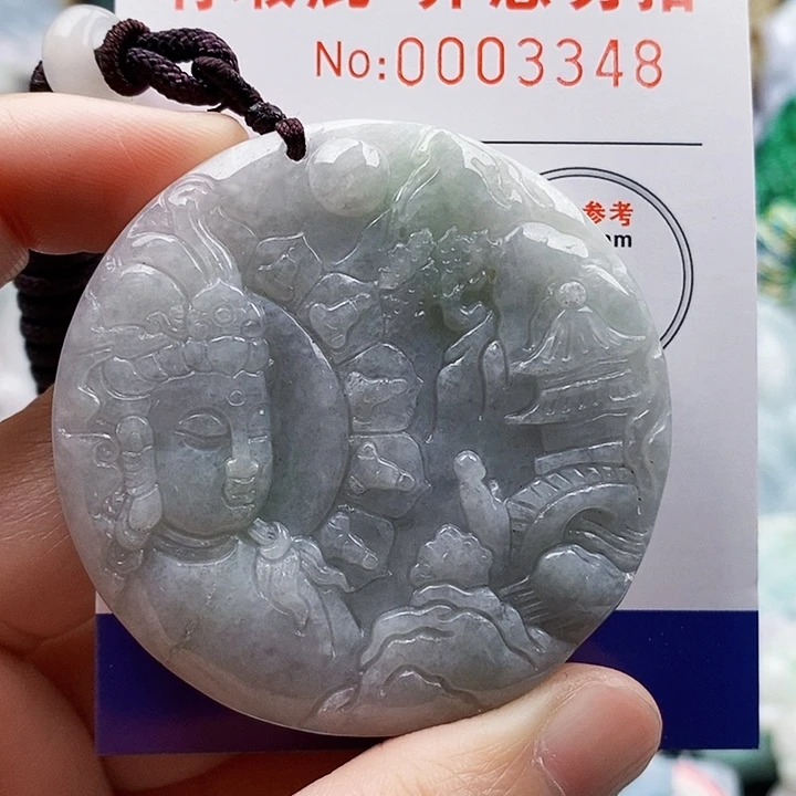 吊坠(不含链)未镶嵌翡翠