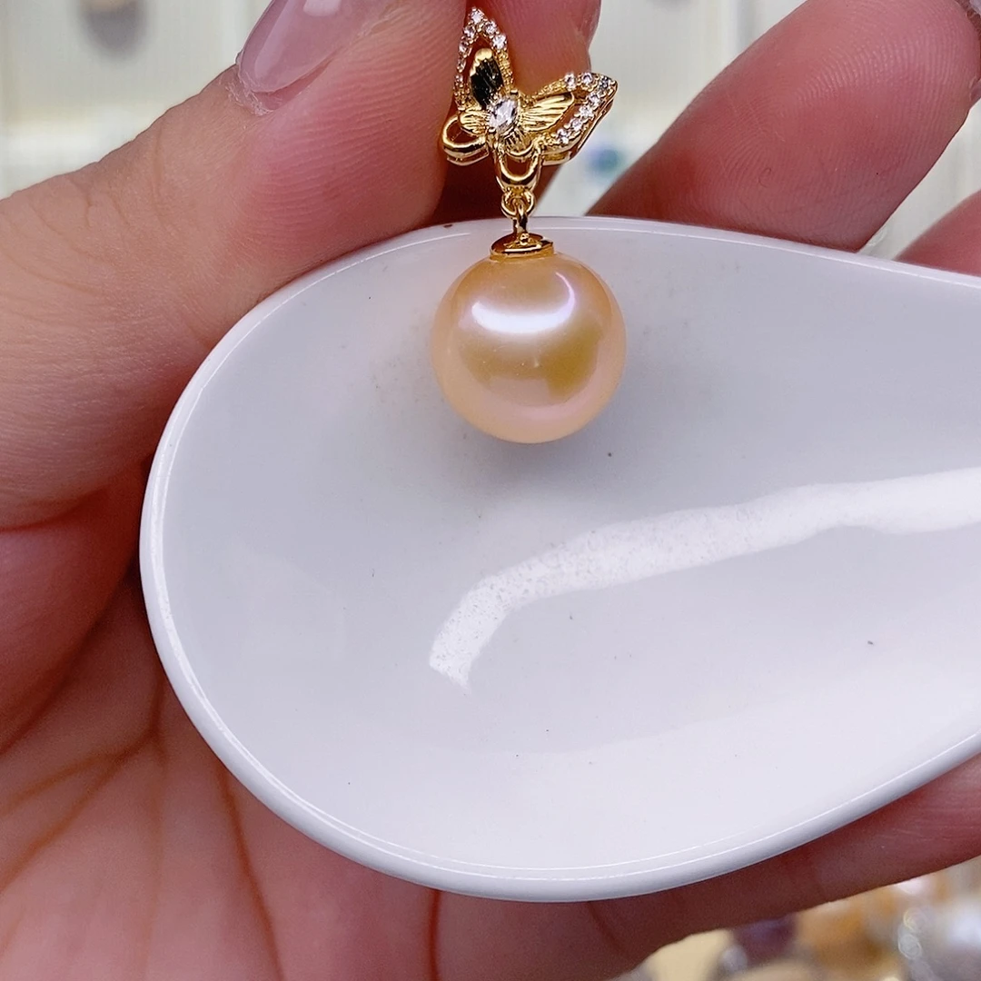 未镶嵌淡水珍珠吊坠(赠链)